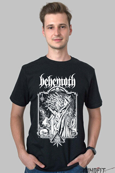 GILDAN Tricou Behemoth Apocalipsa Grafica Barbat