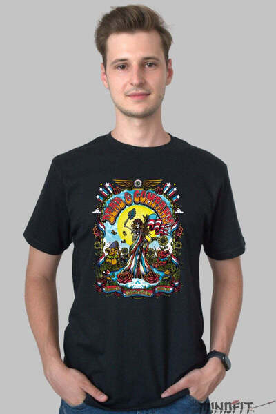 GILDAN Tricou Dead Company Psychedelic Liberty Barbat