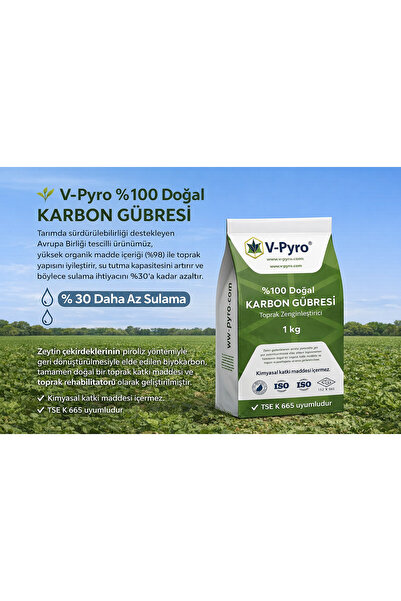 V-Pyro Pyrolysis Technology & Products V-PYRO Karbon Gübresi