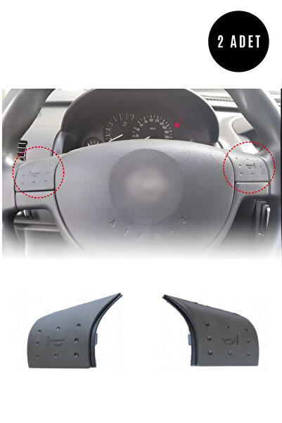 MEFAUTO Opel Corsa C, Meriva A, Combo C Uyumlu Korna Basma Butonu Düğmesi Sağ...