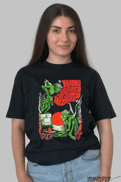 GILDAN Tricou King Gizzard Apus Psihodelic Dama
