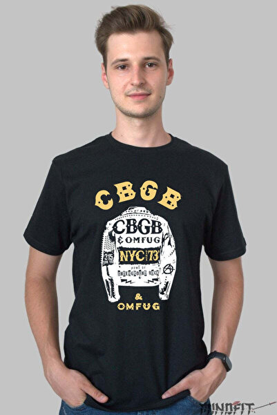 GILDAN Tricou Rock Cbgb Biker Spirit Barbat