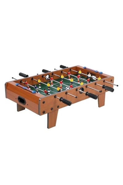 Optim Solution Masă de fotbal cu teren și 18 jucători