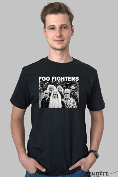 GILDAN Tricou Foo Fighters Editie Satirica Vintage Barbat