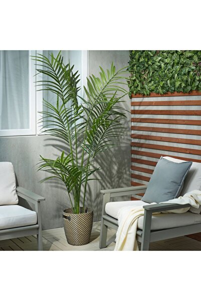 IKEA yapay bitki, yeşil, 21 cm, Howea Forsteriana, iç/dış mekan