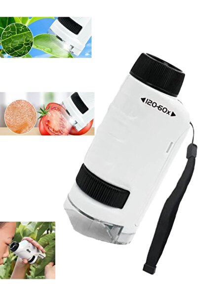 KASTWAVE Kids Pocket Microscope by Miniscope, Handheld Microscope with LED Li...