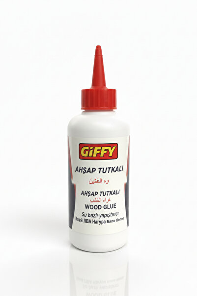giffy Su Bazlı Ahşap Tutkalı 350GR Maket Tutkalı Kağıt Karton Tutkalı Kumaş T...