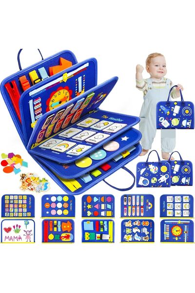 Generic Montessori Busy Board for Toddlers
