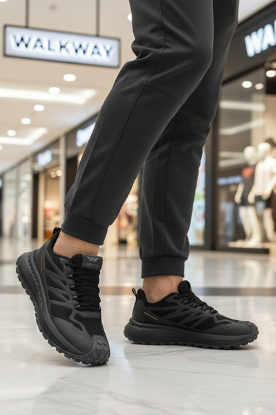 WALKWAY Osiria 2035 Μαύρα Ανδρικά Αθλητικά Παπούτσια