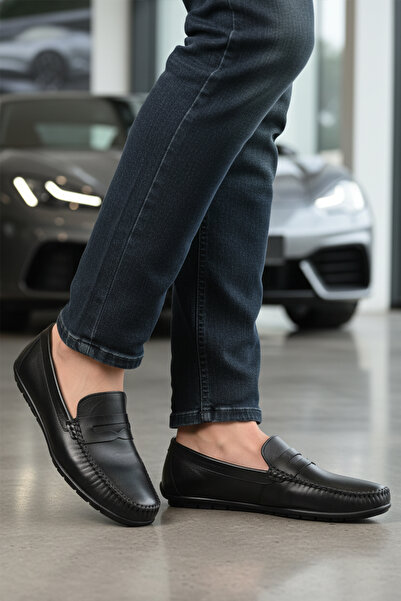 WALKWAY 1613 Μαύρα ανδρικά παπούτσια casual