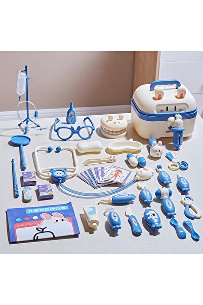 Generic مجموعة ألعاب الطبيب مع سماعة طبية للأطفال
