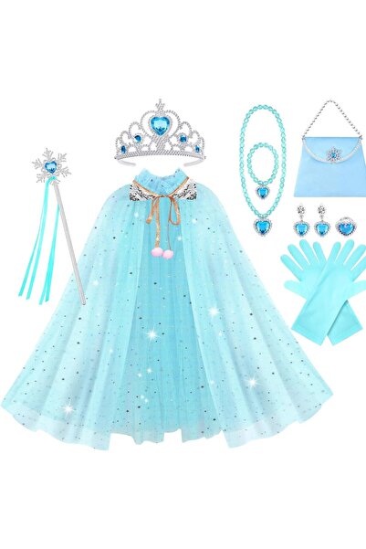 Generic Princess Dress Set with Party Costume for Little Girls