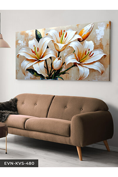 Evinemoda Ulje na platnu Izgled ljiljana Jednodijelni platno - Slika na platnu