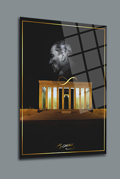 glassartdesign Ataturk Glass Painting-196