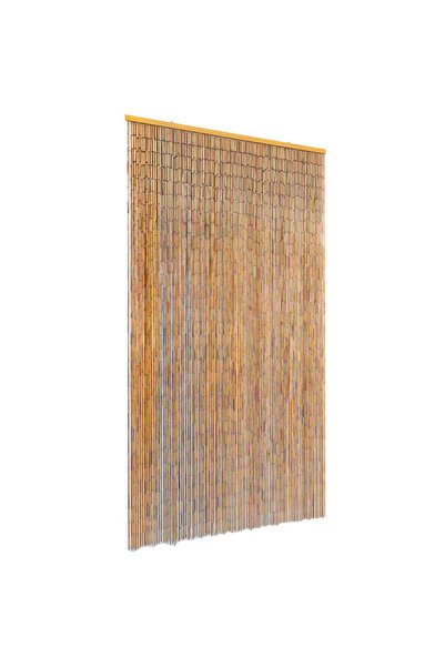 vidaxl Insect Door Curtain Bamboo 100x200 cm