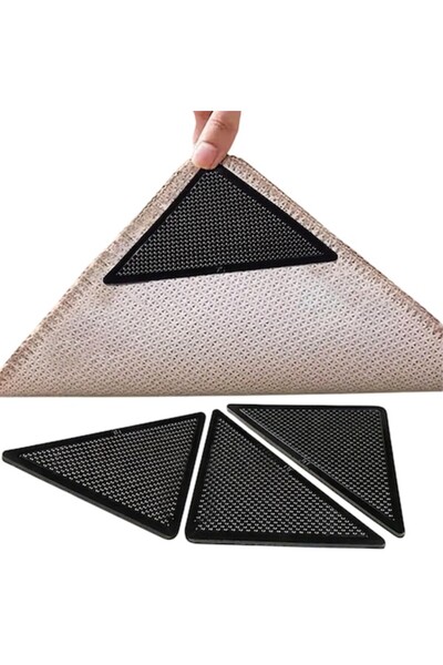 Optim Solution Set of 4 Anti-Slip Stickers for Carpet Fixation