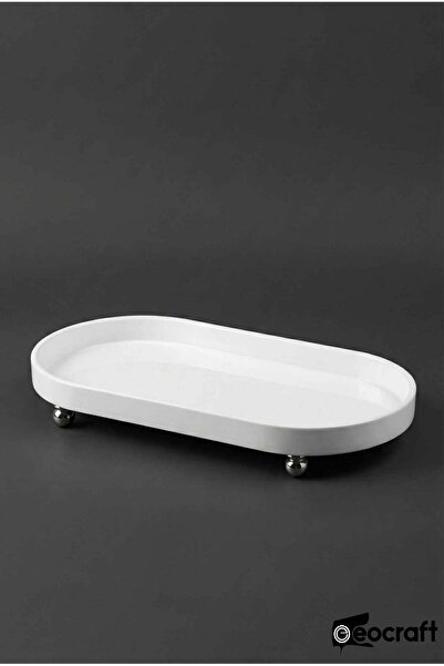 EOCRAFT Luxury Composite Granite Oil Dish and Presentation Plate 30X16 cm Pre...