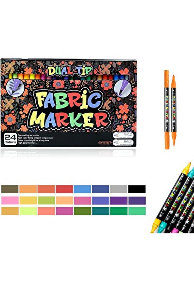 TERRIFI Acrylic Paint Pens, 24 Color Set