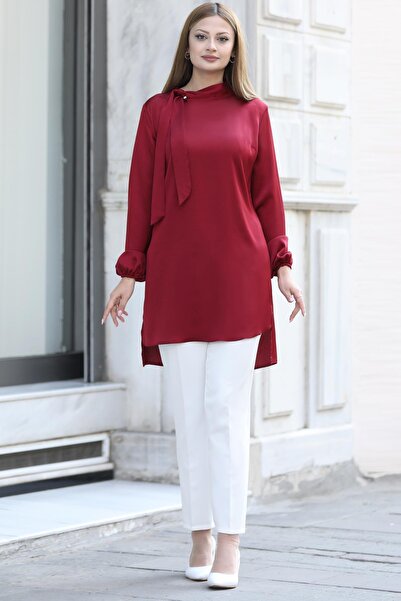 SUBU TASARIM Trend Tunic Red Tbsanr30