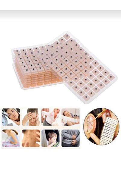 trendyes 120 Ad Akupunktur İğnesiz Kulak Tohumları Seti Doğal ve Etkili Akupu...