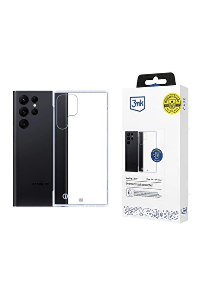 3MK Carcasă transparentă Just20g pentru Samsung Galaxy S22 Ultra