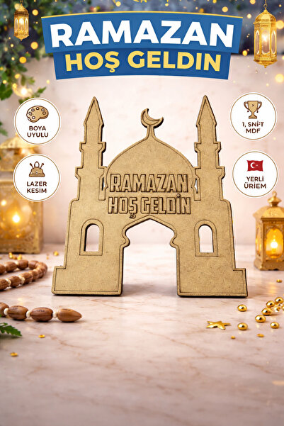 MODAT Ramazan Hoş Geldin Boyama Etkinliği Anaokulu Kreş Ramazan Bayram Oruç C...