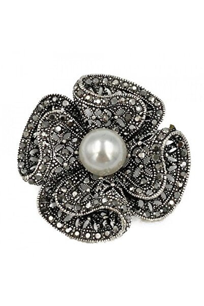Violetta - Vintage Brooch with Marcasite