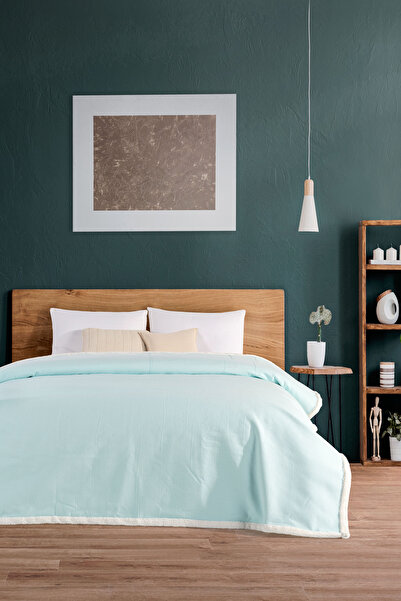 Monolisse Sherpa Peter Blanket Double Size Mint 200X230Cm