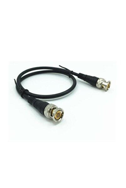 WOZLO 50cm Bnc Erkek Erkek Ara Koaksiyel Patch Kablo