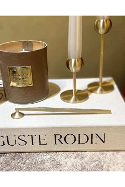 HaRe Home Küçük Boy Pirinç Mum Söndürücü