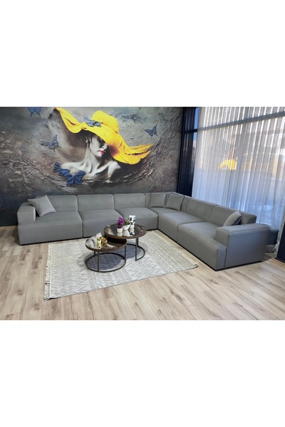 Erduran Mobilya Monza 7 modül tam köşe koltuk takımı . Ürün özelliklerini oku...