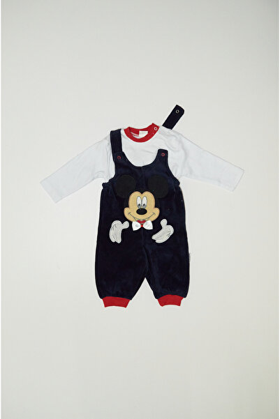 Baby Slon Kids Clup Kışlık kadife ikili el nakışlı çıtçıt kapamalı bisiklet y...