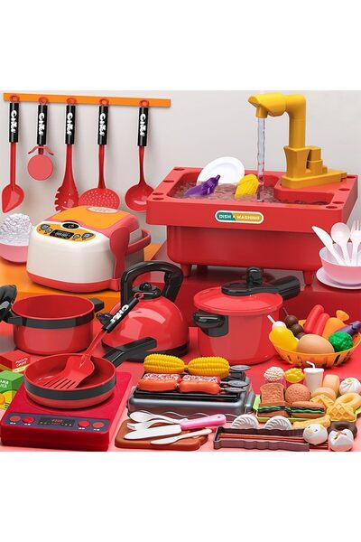 Generic مجموعة ألعاب مطبخ يونيتريب للأطفال - 80 قطعة