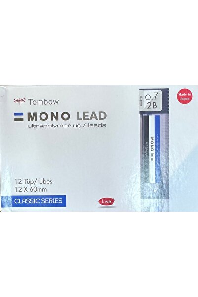 Tombow 0.7 2B Kalum Ucu 12 li Paket