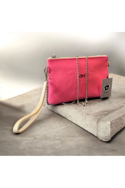 balbagss Women's Clunch Handbag with Chain Strap