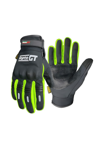Forte GT 07 Softshell Yeşil Motorsiklet Eldiven