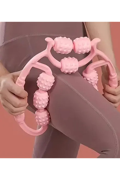 ErCorp 9 Tekerlekli Kas Rahatlatma Selülit Masaj Aleti Bacak İnceltme Masaj A...