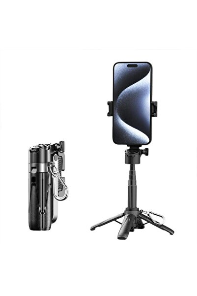 Mi7a Uzaktan Kumandalı Fonsiyonel Tripod Selfie Çubuğu