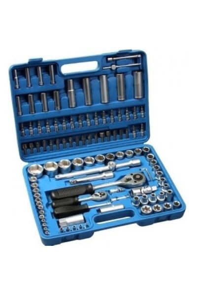 KlaussTech Επαγγελματικό κιτ εργαλείων με - 108 τεμάχια χρωμίου