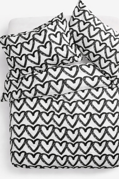 İQON Double Duvet Cover Set Love Heart Setçi̇ft