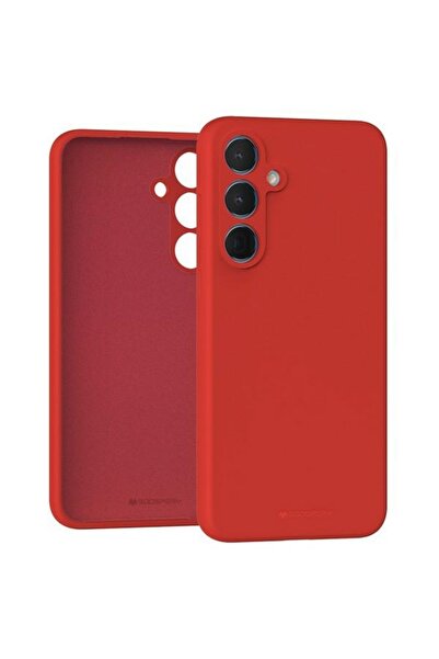 Mercury Goospery Samsung Galaxy A55 Red Silicone Case