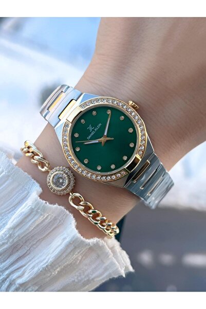 Daniel Klein 2 Years Warranty Steel Cord 3 Atm Water Resistant Women Wristwat...