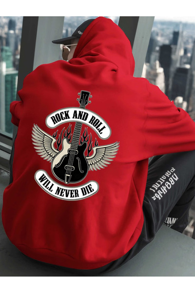 GHZAL Home Collection Unisex men's/women's rock colorful custom Printed cotto...