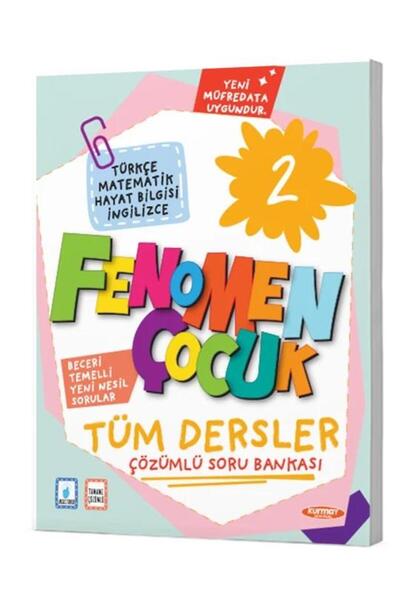 Fenomen Yayıncılık Fenomen Çocuk 2. Sınıf Tüm Dersler Çözümlü Soru Bankası