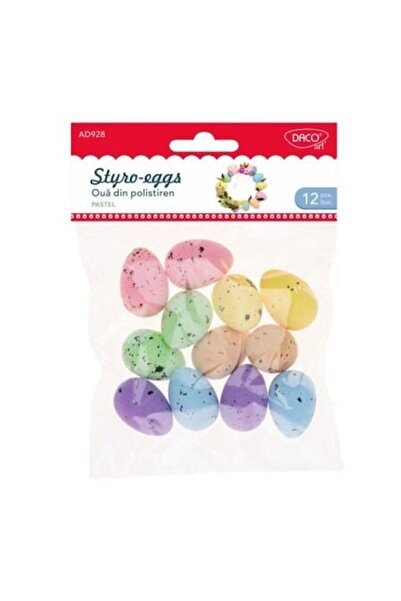 Daco Craft Accessories - AD928 Styrofoam Eggs 3.5 cm