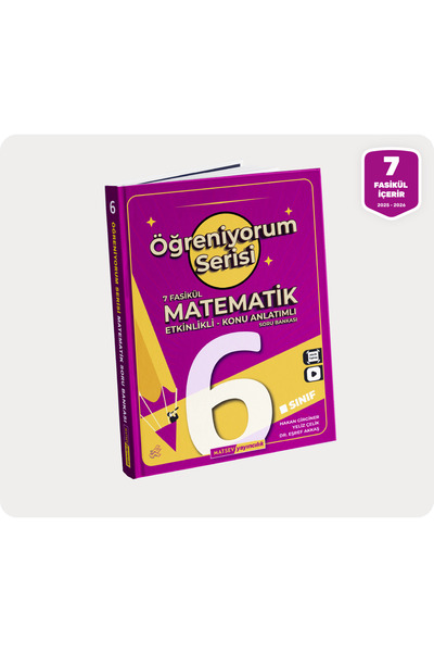 Matsev Yayıncılık 6. Sınıf Matematik Öğreniyorum Serisi 2025-2026