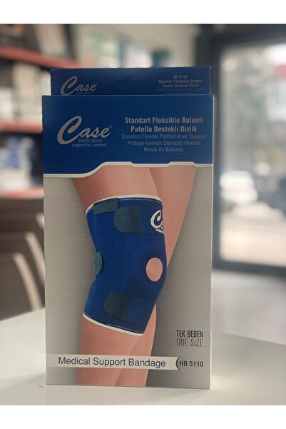 KMARKA Case Menisküs Ağrıları Için Patella Destekli Fleksible Balenli Dizlik