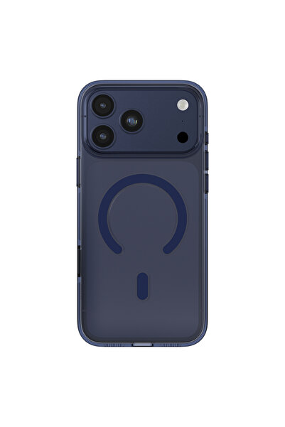 Kajsa iPhone 17 Pro Kılıf M-safe Şarj Özellikli O-Ring Şeffaf Trans Shield Se...