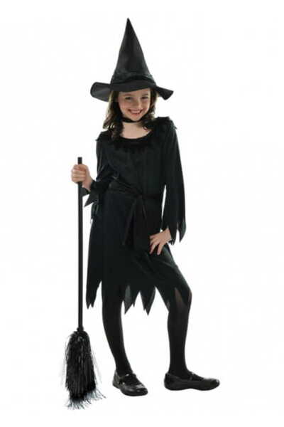 Widmann Carnival costume for children model Black Witch 4-6 years