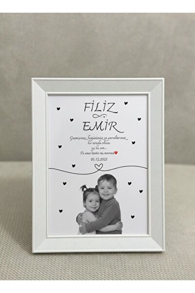 eninaco Kişiye Özel Çocukluk Fotoğraflı Poster | 14ŞUBAT SEVGİLİLER GÜNÜ Unut...